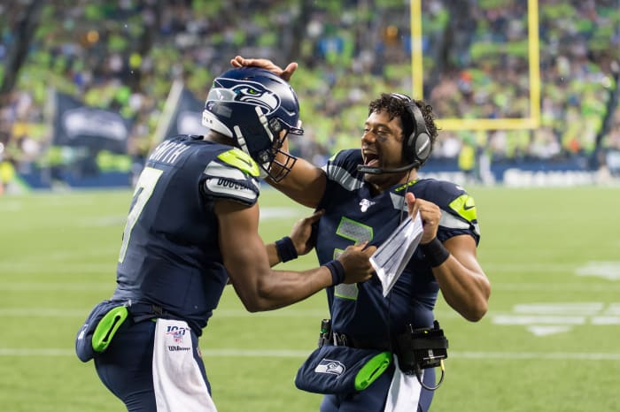 Russell Wilson, Geno Smith